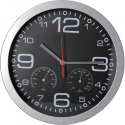 Настінний годинник Optima CHRONO з термометром (O52082)