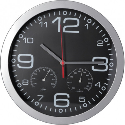 Настінний годинник Optima CHRONO з термометром (O52082)