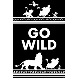 Стікер-наклейка ABYstyle Постер Disney &quot;The Lion King Go Wild&quot; (Король лев) 91.5x61 см (ABYDCO565)