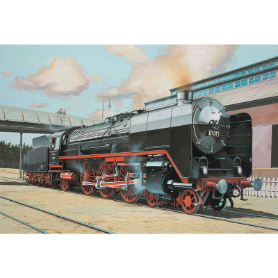 Збірна модель Revell Експрес локомотив BR01 з тендером 2&#039;2 T32 рівень 4,1:87 (RVL-02172)