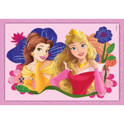 Пазл Clementoni 4 в 1 Princess, 12,16,20 та 24 елементи (21517)