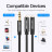 Кабель мультимедійний Jack 3.5mm M to 2X 3.5mm F Stereo Splitter Vention (BBSBY)