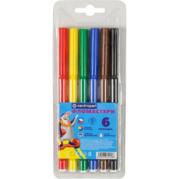 Фломастери Centropen 7790/06 Washable, 06 colors (7790/06 ТП)