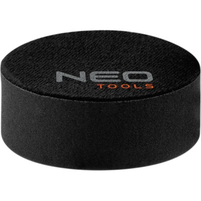 Круг зачистний Neo Tools полірувальний, губка м’яка, на липучці, 80x25мм (08-976)