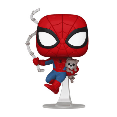 Фігурка Funko Pop серії Людина-Павук - Людина-Павук із собакою (85244)