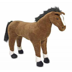 М'яка іграшка Melissa&amp;Doug Гігантська плюшевий кінь, 100 см (MD12105)