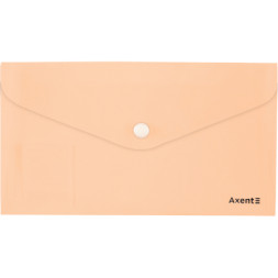 Папка - конверт Axent DL 180мкм Pastelini Персикова (1414-42-A)