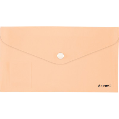 Папка - конверт Axent DL 180мкм Pastelini Персикова (1414-42-A)
