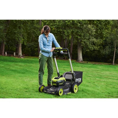 Газонокосарка Ryobi RY36LMXSP53A-160 самохідна, 36В MAX POWER, 1х6Аг, дека 53см, 70л (5133005802)
