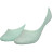 Шкарпетки Puma Women Footie 2P 293006001-001 м&#039;ятний 35-38 (8718824801759)
