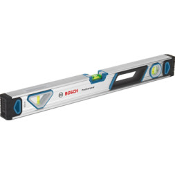 Рівень Bosch 60см, 3 капсули, алюмінієвий корпус, отвори для руки (1.600.A01.6BP)