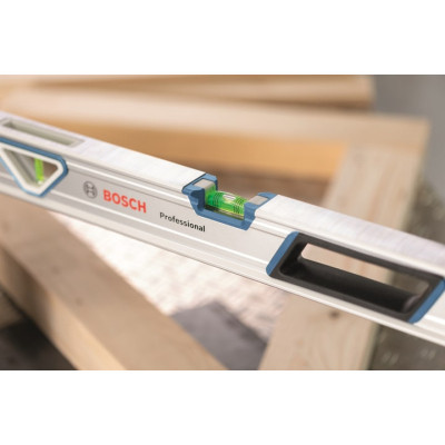 Рівень Bosch 60см, 3 капсули, алюмінієвий корпус, отвори для руки (1.600.A01.6BP)