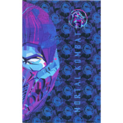 Книга записна Kite А6 Mortal Kombat, 80 аркушів, клітинка (MK22-199-2)