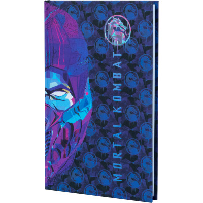 Книга записна Kite А6 Mortal Kombat, 80 аркушів, клітинка (MK22-199-2)