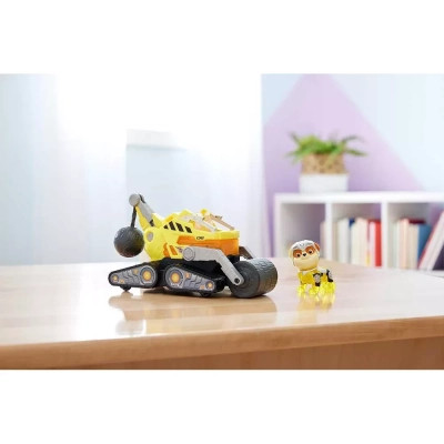 Ігровий набір Paw Patrol Щенячий патруль у кіно 2 Рятувальний автомобіль-трансформер із водієм Кремезом (SM17776/6511)