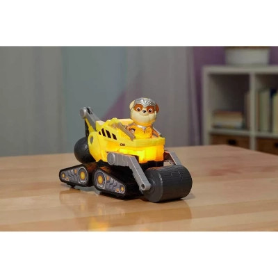 Ігровий набір Paw Patrol Щенячий патруль у кіно 2 Рятувальний автомобіль-трансформер із водієм Кремезом (SM17776/6511)