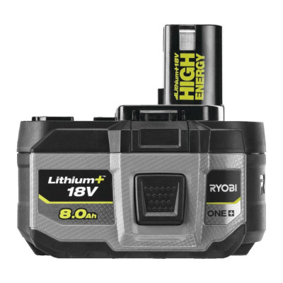 Акумулятор до електроінструменту Ryobi ONE+ RB1880T High Energy Lithium+, 18V, 8Ah, 1.3кг (5133006264)