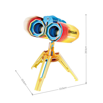 Пазл Cubic Fun Тривимірна головоломка-конструктор Stem Бінокль (DS1083h)