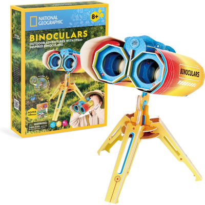 Пазл Cubic Fun Тривимірна головоломка-конструктор Stem Бінокль (DS1083h)
