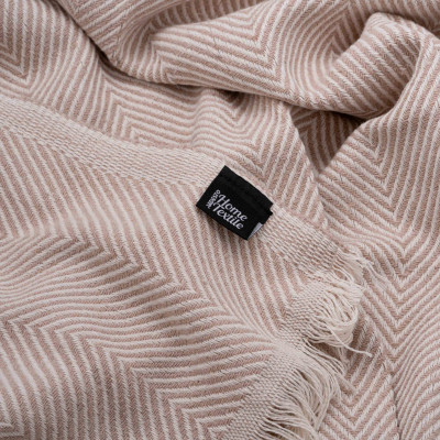 Плед Ardesto Summer 100% бавовна, бежевий 140х190 см (ART0915SE)