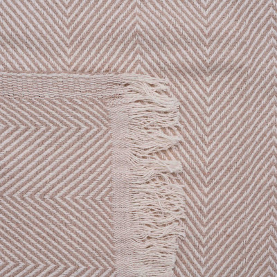 Плед Ardesto Summer 100% бавовна, бежевий 140х190 см (ART0915SE)