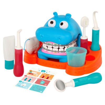 Ігровий набір Battat Бегемотик у стоматолога (BT1803Z)