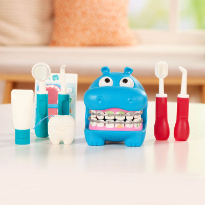 Ігровий набір Battat Бегемотик у стоматолога (BT1803Z)