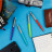 Ручка кулькова Parker JOTTER 17 Originals 80s Vermilon CT BP + Indigo CT BP блістер (15 996_BRED_2597)