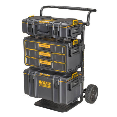 Ящик для інструментів DeWALT TOUGHSYSTEM 2.0, 555х355х305 мм., модуль на 3 ящики (DWST08330-1)
