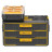 Ящик для інструментів DeWALT TOUGHSYSTEM 2.0, 555х355х305 мм., модуль на 3 ящики (DWST08330-1)
