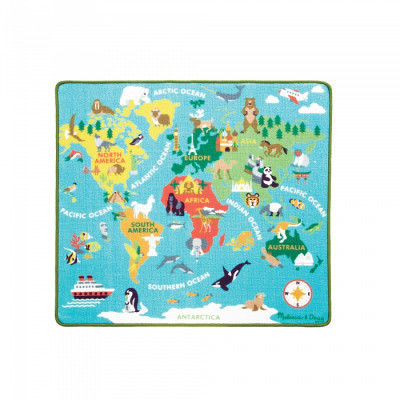 Дитячий килимок Melissa&amp;Doug Мапа світу (MD15194)