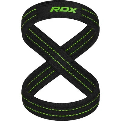 Кистьові лямки RDX Gym Lifting 8 Figure Straps Army Green S (WAC-W8AGN-S)