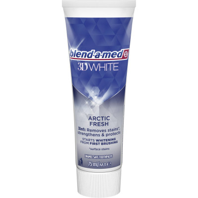 Зубна паста Blend-a-med 3D White Арктична свіжість 75 мл (8006540793039)