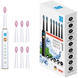 Електрична зубна щітка AHealth SMART SONIC SMILE 1 white (AHsss1w)