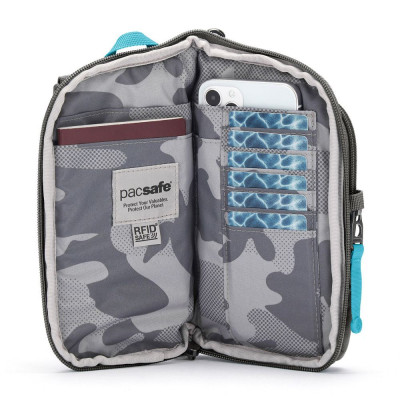 Сумка Pacsafe GO Tech Crossbody Сіра (35175146)