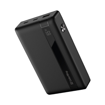 Батарея універсальна ColorWay 20 000 mAh PD/65W, QC/3.0, black (CW-PB200LPA3BK-PDD)