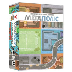 Настільна гра Geekach Games Мегаполіс. Повне видання (Sprawlopolis) (GKCH201sp)