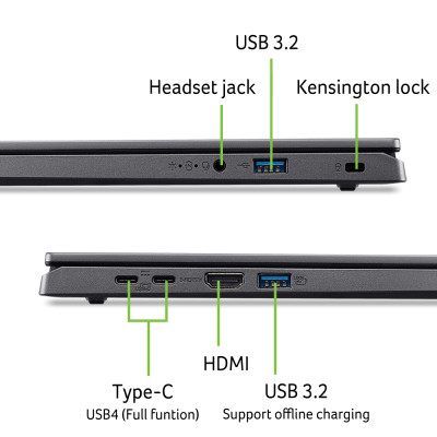 Ноутбук Acer Aspire 15 A15-61M-R22U (NX.JDHEU.006)