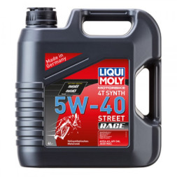 Моторна олива Liqui Moly Motorbike 4T Synth Street Race 5W-40 4л. (1685)