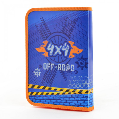 Папка для зошитів 1 вересня В5 на блискавці Off-Road (491375)