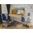 Парта з кріслом Mealux Timberdesk L (парта+кресло+тумба) (BD-690 L+ box BD 920-2 BL+Y-110 DBG)