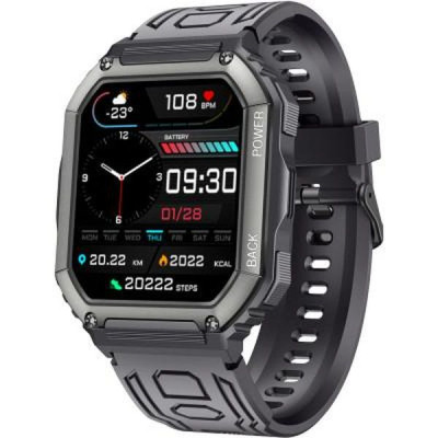 Смарт-годинник Gelius Pro GP-SW007 (Tactical Navy) Bluetooth call (IP68) Black (GP-SW007 Black)
