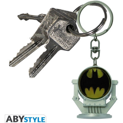 Брелок ABYstyle DC Comics Batman Bat-Signal (Бэтмен Бет-сигнал) 4.3 см (ABYKEY336)