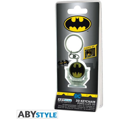 Брелок ABYstyle DC Comics Batman Bat-Signal (Бэтмен Бет-сигнал) 4.3 см (ABYKEY336)