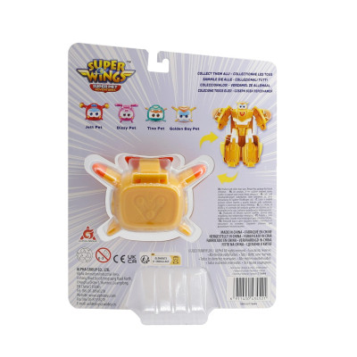 Трансформер Super Wings Transforming Super Pet Золотий Хлопчик улюбленець (Golden Boy pet) (EU770644)