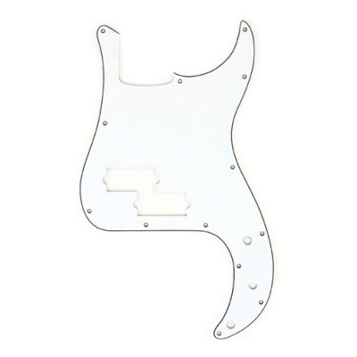 Пікгард панель для гітари Paxphil M18 P-Bass Pickguard (White)