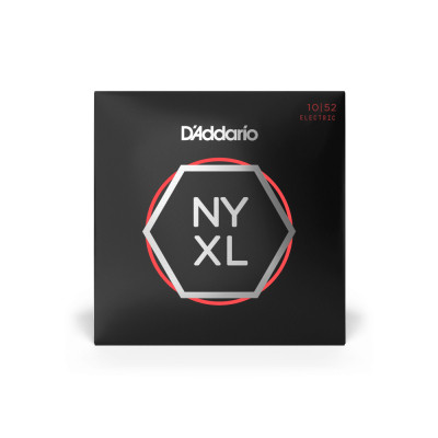 Струни для гітари D&#039;Addario NYXL Light Top / Heavy Bottom (10-52) (NYXL1052)