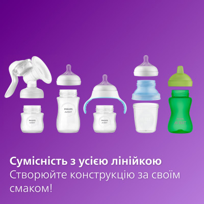 Пляшечка для годування Philips AVENT Natural Природний потік Жираф 260 мл (SCY903/66)