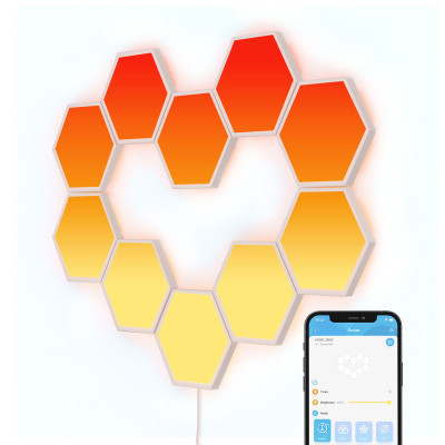 Світильник Govee H6061 Glide Hexa Light Panels 10шт RGB Білий (B6061301)