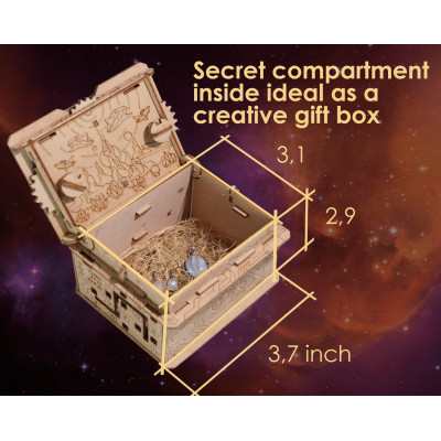 Головоломка EscapeWelt Дерев&#039;яна Orbital Box (50005)